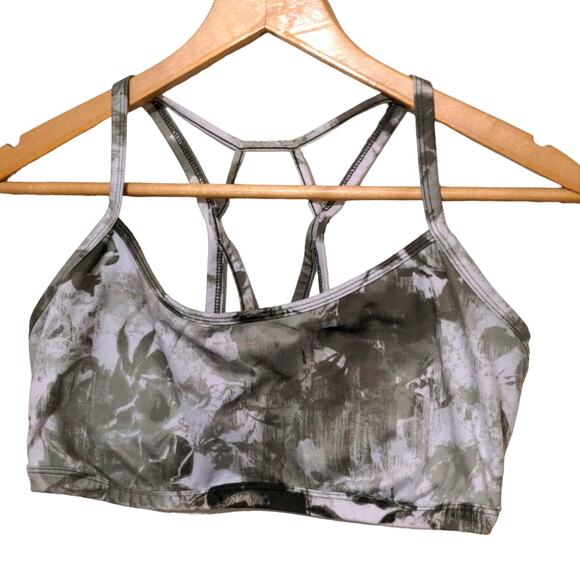 Joy Lab Tie Dye hunter green strappy bra - Picture 1 of 4